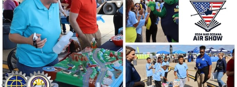 NAVFAC MIDLANT Environmental, Chesapeake Bay Program volunteers support 2024 NAS Oceana STEM Lab for nearly 8,000 Students