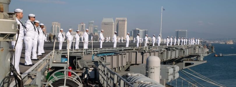 USS George Washington transits to Japan
