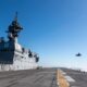 F-35B test jet begins sea trials with Japanese multi-functional destroyer in eastern Pacific Ocean