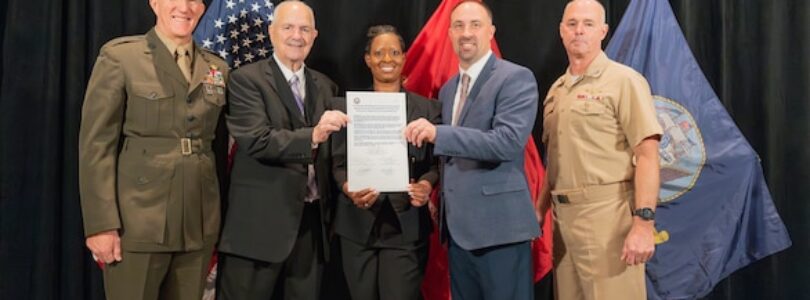 Ceremonial Signing Celebrates Department of the Navy-Sourcewell Partnership