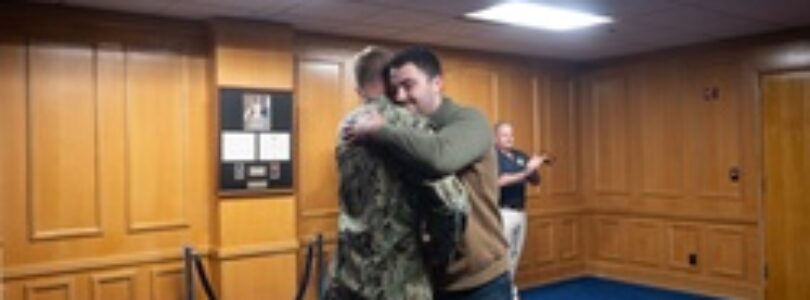 NTAG Mid America XO Enlists Son into Navy [Image 4 of 4]