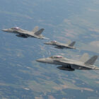 Two Navy EA-18G Growler crew members missing after crash