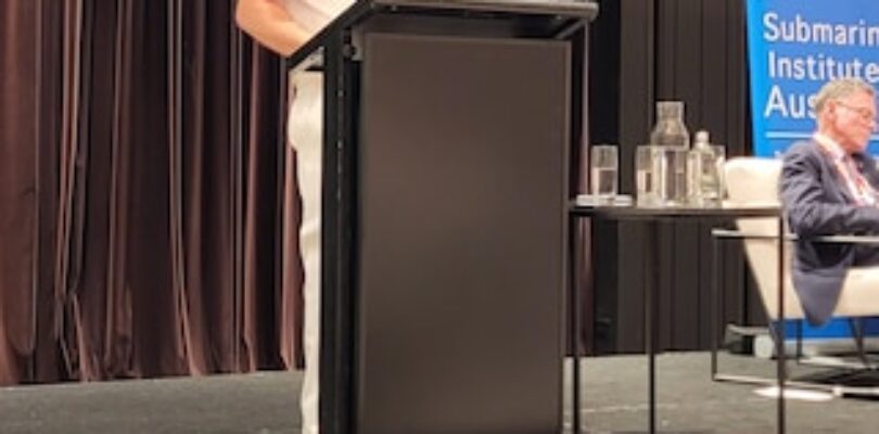 Pacific Fleet Submarine Force Commander Joins Submarine Institute of Australia Conference Panel