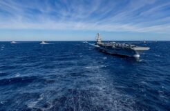 Everyone Fights: Gerald R. Ford Carrier Strike Group (CSG), CSG-12 Units Come Together for First Integrated, At Sea Training Event