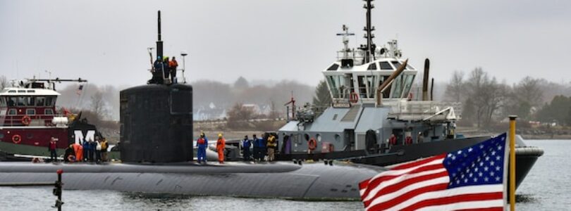 USS Hampton (SSN 767) Arrives at Portsmouth Naval Shipyard