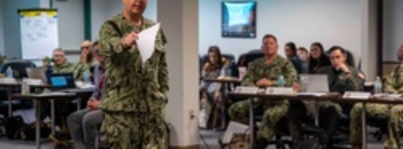Navy Recruit Command holds a leadership conference [Image 4 of 5]