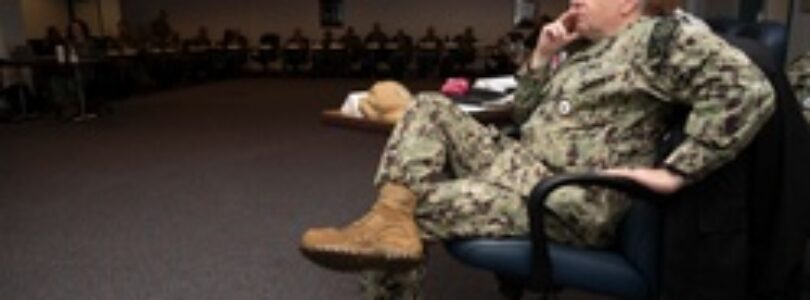 Navy Recruit Command holds a leadership conference [Image 1 of 5]