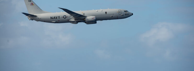 Chinese warplanes track US Navy aircraft through the Taiwan Strait