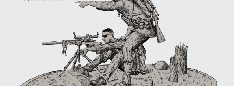 Marine snipers, often overlooked, build a memorial for their fallen
