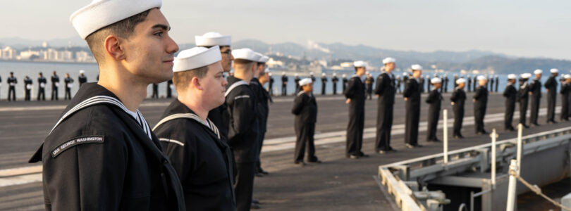 USS George Washington returns to Japan after nearly a decade away