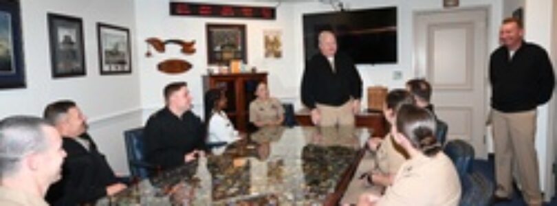 Navy Recruiters of the Year visit MCPON [Image 2 of 4]