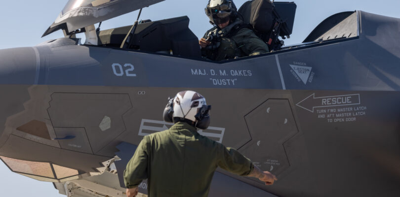 Marines reactivate East Coast squadron with Corps’ newest fighter jet