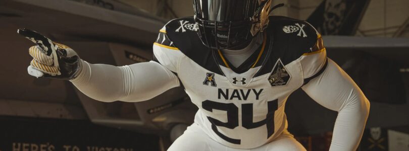 Navy ‘Fear the Bones’ uniform nods to Jolly Rogers in Army-Navy game