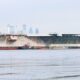 Ex-John F. Kennedy (CV 67) Embarks on Final Voyage