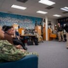 Adm. Jim Waters, Commander, Navy Recruiting Command visits Navy Recruiting Station Dezavala [Image 5 of 6]