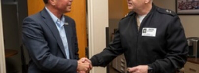 Navy Recruiting Command visits San Antonio Superintendent [Image 3 of 3]