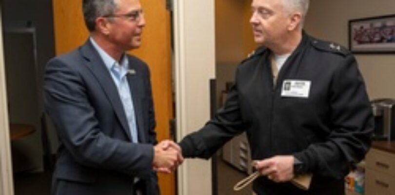 Navy Recruiting Command visits San Antonio Superintendent [Image 3 of 3]