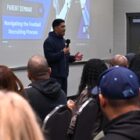 Navy sponsors the National Combine at the Navy All-American Bowl [Image 2 of 5]