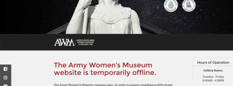 Army, Navy Pull Down Web Pages Devoted to Women in Military Service