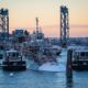 PNSY Successfully Undocks Cheyenne