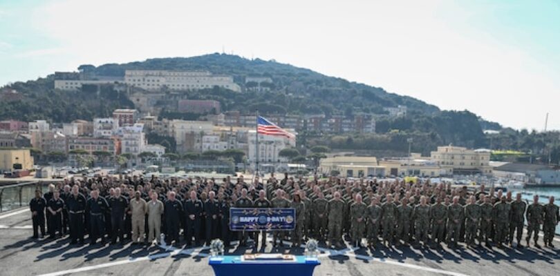 U.S. 6th Fleet Celebrates 75th Anniversary, 250th Navy birthday