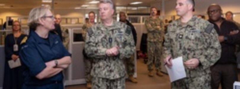 Royal Navy Rear Admiral Jude Terry Visits Commander, Navy Recruiting Command [Image 3 of 6]