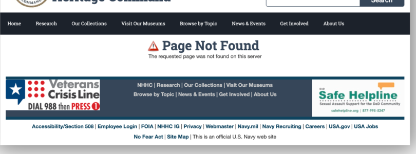 Army, Navy remove web pages highlighting women’s military service