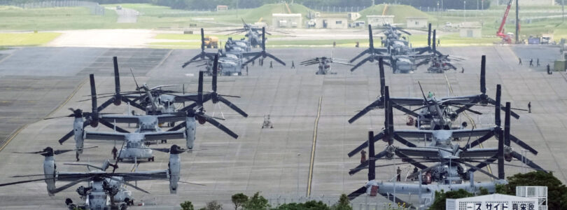 Marine Corps cuts back number of Ospreys in Okinawa