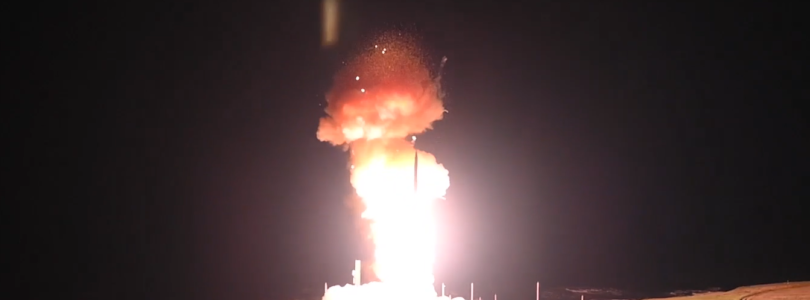 Air Force tests unarmed nuclear missile in pre-dawn video