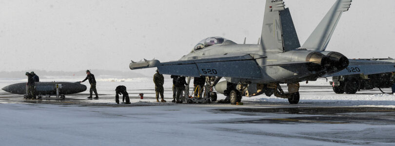 Navy Growler Crashes into San Diego Bay During Landing; Crew Ejects