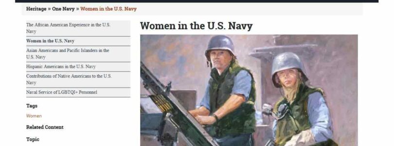 Army, Navy Restore Webpages Highlighting Women’s Service as Other Military Diversity Efforts Are Erased