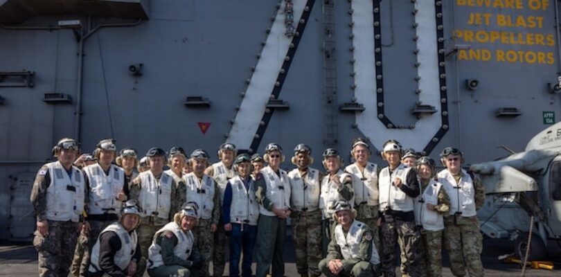 ROK, USFK, CNFK embark USS Carl Vinson, exploring operations and capabilities