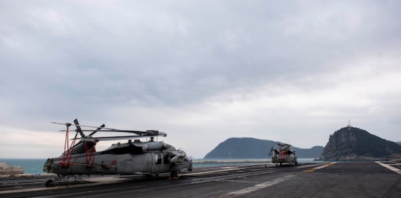 Carl Vinson Carrier Strike Group Arrives in Busan, Republic of Korea