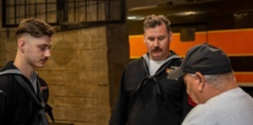 Recruits visit the California State Railroad Museum [Image 5 of 7]