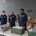 Sailors volunteer at the River City Food Bank [Image 1 of 5]