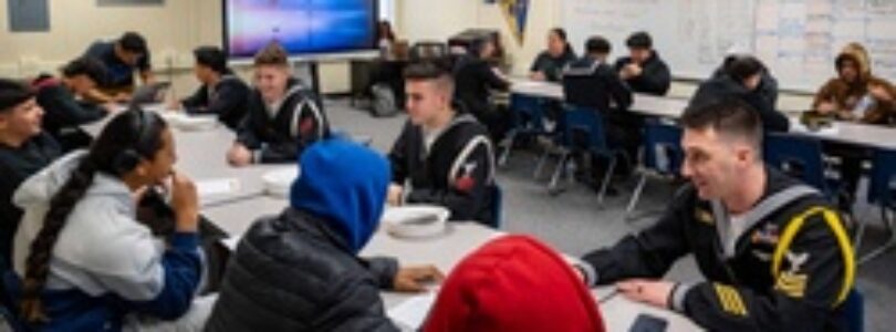 Recruiters visit Discovery High School [Image 4 of 5]