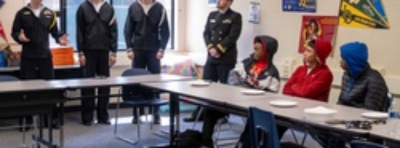 Recruiters visit Discovery High School [Image 1 of 5]