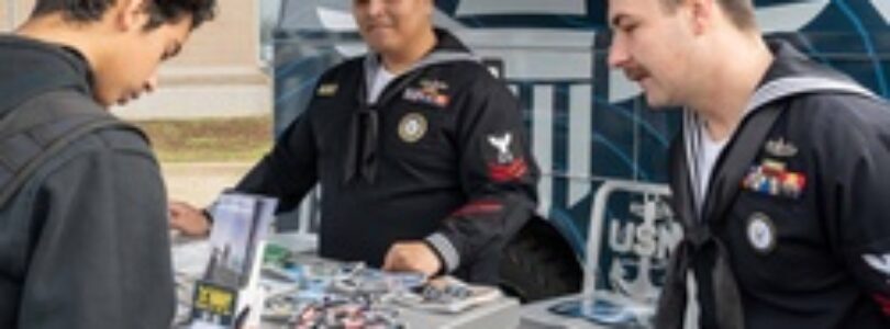 Recruiters visit Rosemont High School [Image 1 of 7]