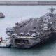 US carrier arrives in South Korea after North Korea missile test
