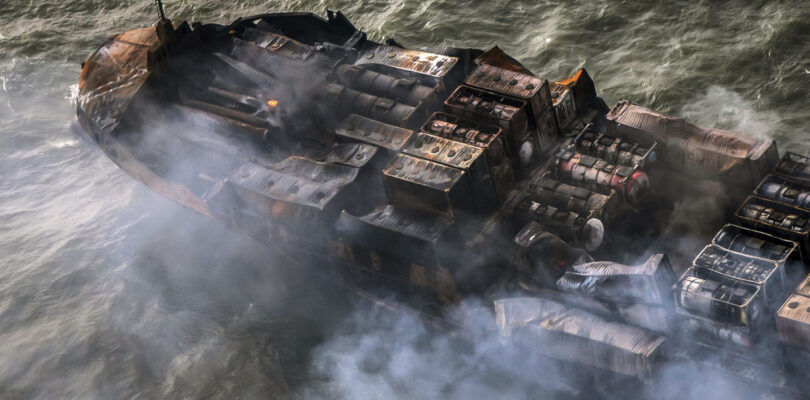 Man arrested in cargo ship crash with tanker carrying US military fuel