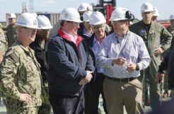 Navy Secretary Says Need for New Shipbuilding Is ‘National Emergency’ at Hampton Roads Visit