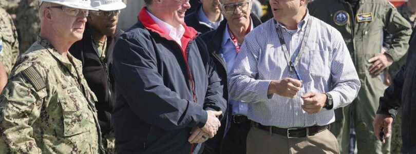 Navy Secretary Says Need for New Shipbuilding Is ‘National Emergency’ at Hampton Roads Visit