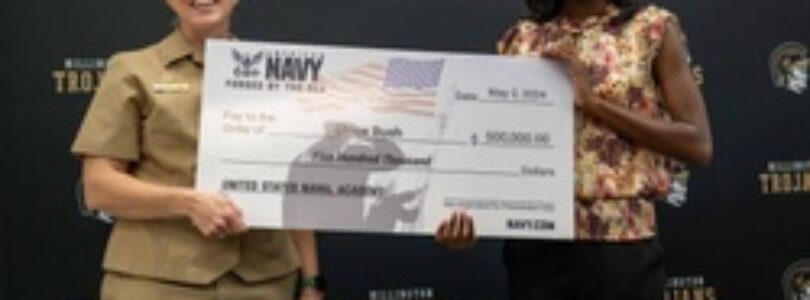 Navy Recruiting Command recognizes a future Midshipman [Image 1 of 9]