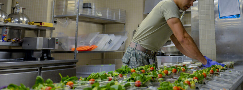 DOD working on recipe to improve food on military bases