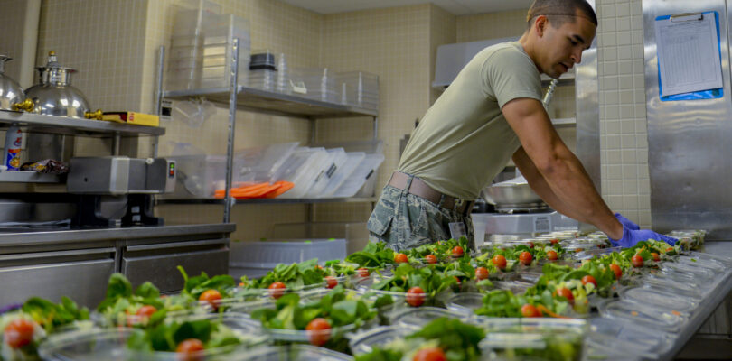 DOD working on recipe to improve food on military bases