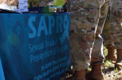 Military sexual assault reports decreased 4% last fiscal year