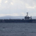 Pentagon keeps 2 aircraft carriers in Middle East for another week