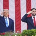 Trump honors fallen service members at Arlington National Cemetery