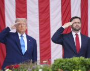 Trump honors fallen service members at Arlington National Cemetery