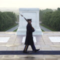 For one sentinel, a final walk at the Tomb of the Unknown Soldier